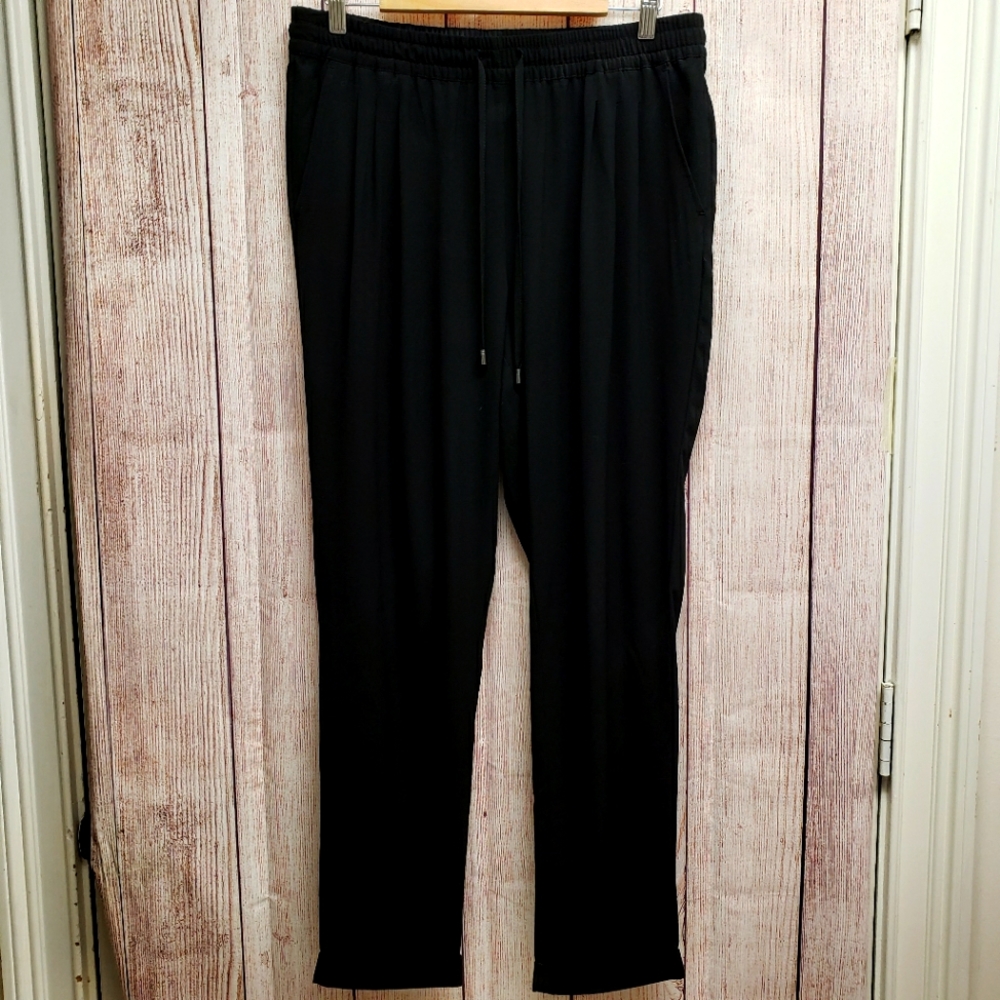 RJR. John Rocha Black Pleated Pants